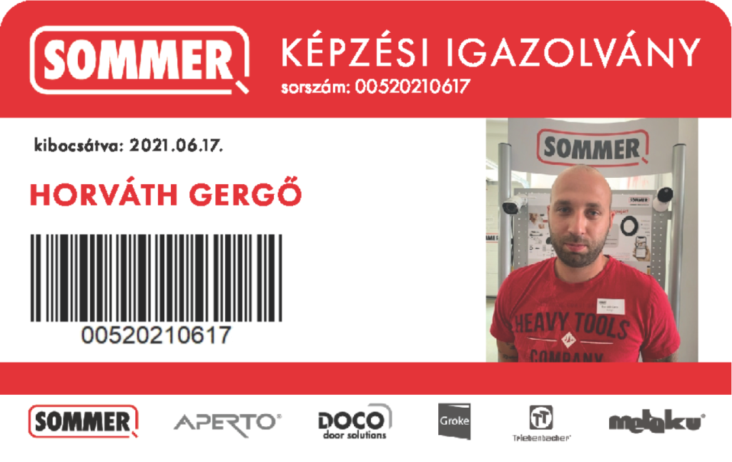 Szakemberkereső - Horváth Gergő - SOMMER