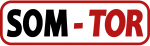 világos SOM-TOR logo alap 30 cm szeles kerettel